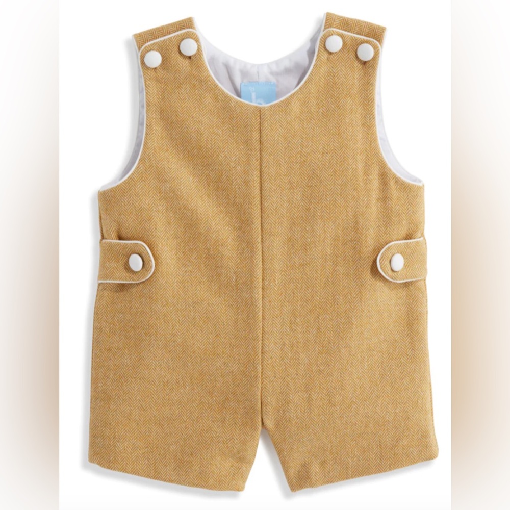 Bella Bliss herringbone side tab John John